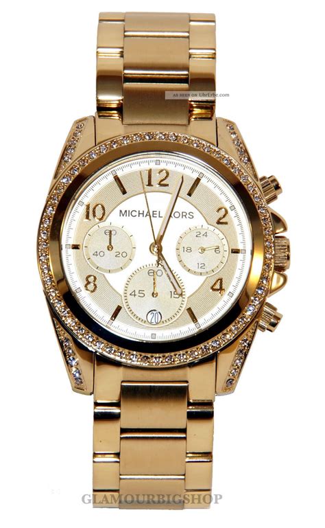 michael kors analog quarz uhr|michael kors gold tone.